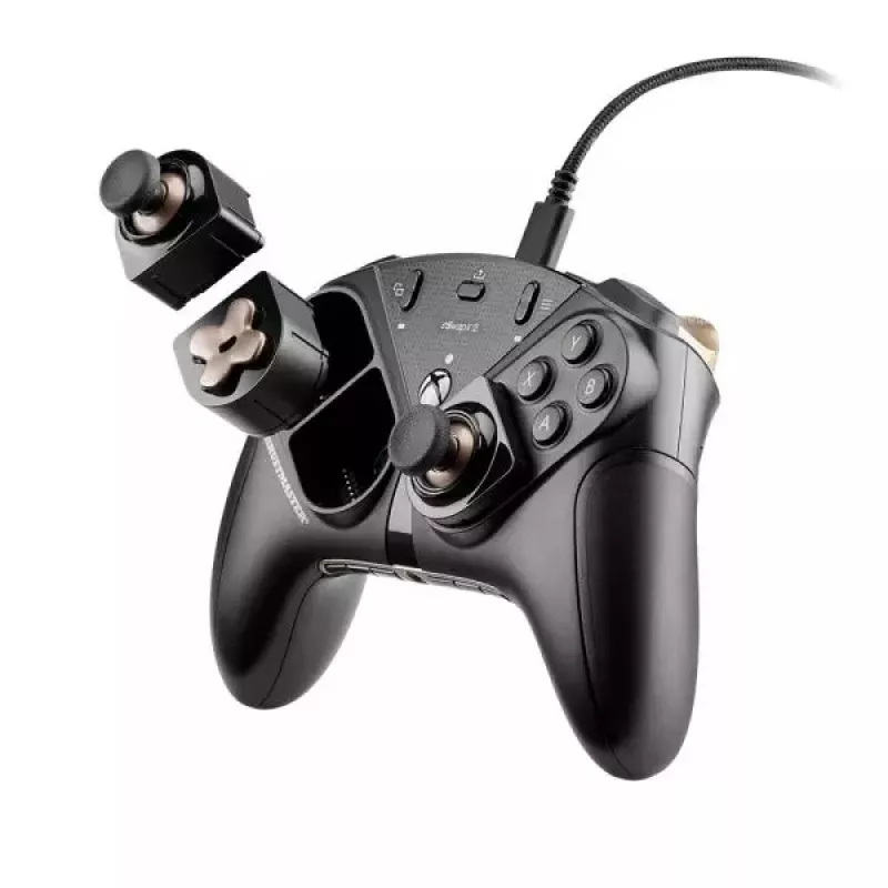 Thrustmaster D-IPPON moduł D-pad, PC, Xbox One, Xbox Series S, Xbox Series X, D-pad, czarny, złoty, 1 szt., 133 mm, 50 mm