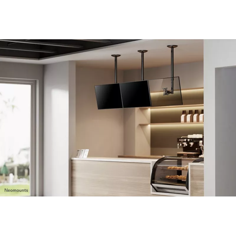 Uchwyt sufitowy Neomounts FPMA-C050BLACK do monitora/TV 10-30 cali - wys. 60-85 cm