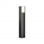 Philips Hue biały Turaco Outdoor post 1647493P0, Inteligentne oświetlenie słupka/postumentu, Bluetooth/Zigbee, Antracyt, LED, Aluminium, E27