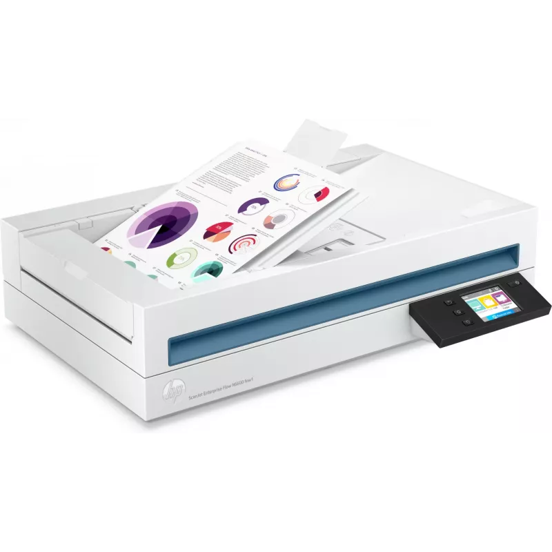 HP Scanjet Enterprise Flow N6600 fnw1 Skaner płaski i ADF 1200 x 1200 DPI A4 Biały