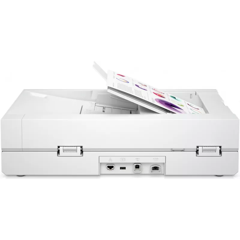 HP Scanjet Enterprise Flow N6600 fnw1 Skaner płaski i ADF 1200 x 1200 DPI A4 Biały