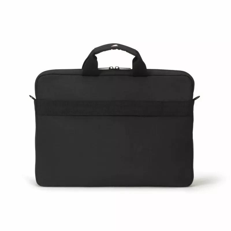 DICOTA Eco cienki Case Plus Base - pokrowiec na notebooka 13-15,6 cala - czarny / poliester 300d z recyklingu PET
