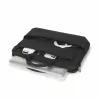 DICOTA Eco cienki Case Plus Base - pokrowiec na notebooka 13-15,6 cala - czarny / poliester 300d z recyklingu PET