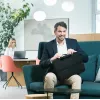 DICOTA Eco cienki Case Plus Base - pokrowiec na notebooka 13-15,6 cala - czarny / poliester 300d z recyklingu PET