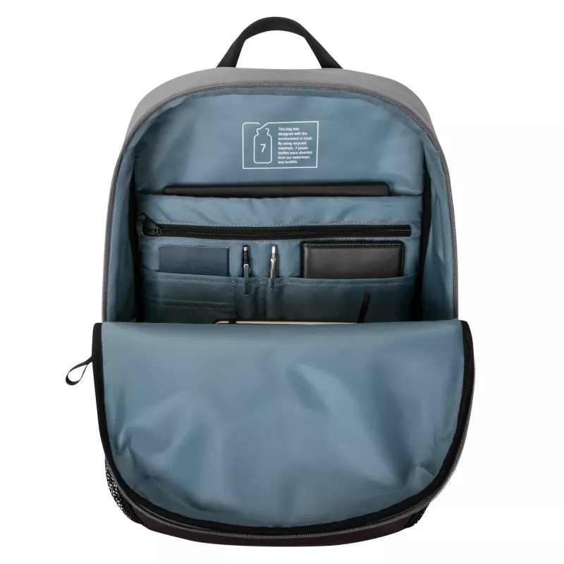 Targus Sagano plecak 39,6 cm (15,6 cala) czarny, szary