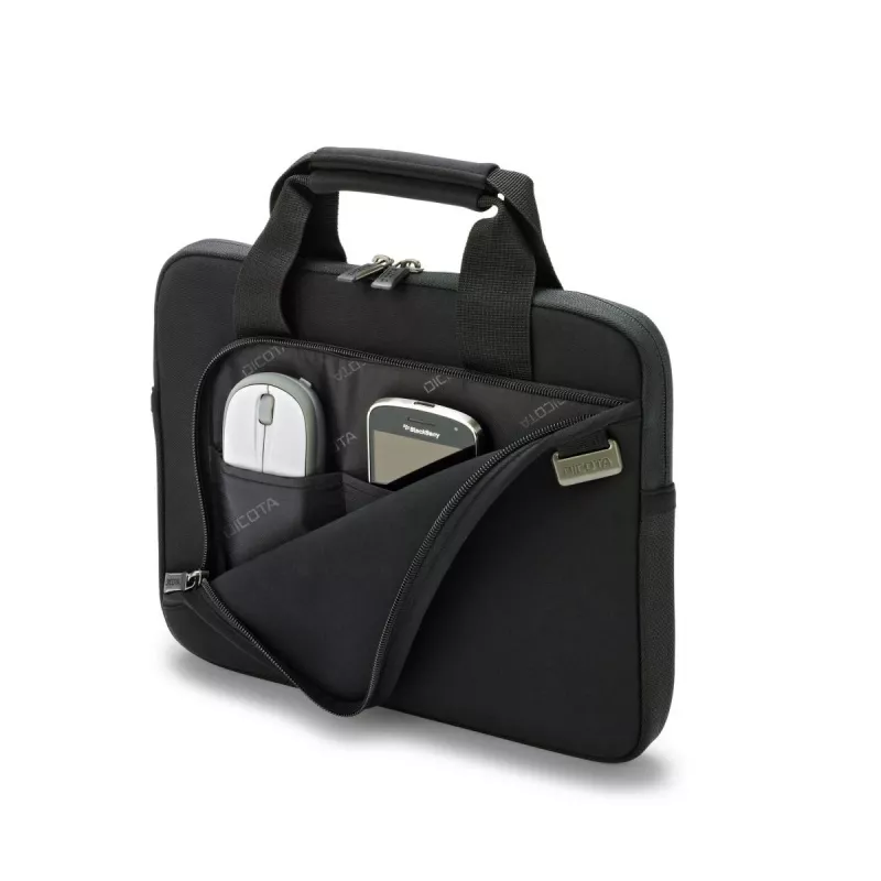 DICOTA Smart Skin - etui na notebooka 13-13,3 cala - czarne / neopren z w 100% odzyskanym materiałem wierzchnim