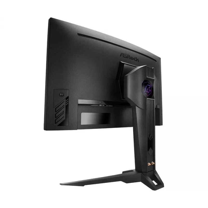 Monitor gamingowy ASROCK - Pg27qrt2a - 27 cali - 2560 x 1440 QHD - Zakrzywiony 180 Hz - Czarny