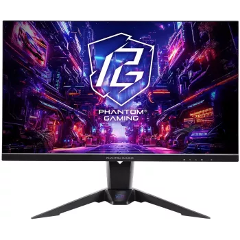 Monitor gamingowy ASROCK - Pg27qft2a - 27 cali - 2560 x 1440 QHD - Płaski - 180 Hz - Czarny