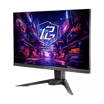 Monitor gamingowy ASROCK - Pg27qft2a - 27 cali - 2560 x 1440 QHD - Płaski - 180 Hz - Czarny
