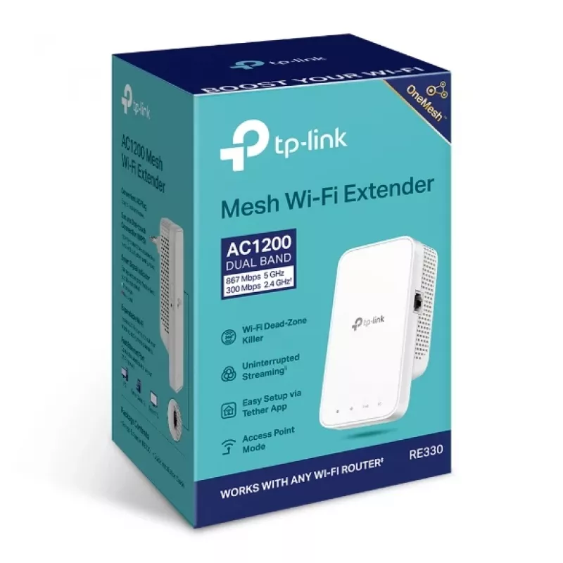 TP-Link RE335 Wzmacniacz sieci 867 Mbit/s Biały