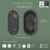 LOGITECH Pebble 2 Combo For Tonal Graphite Qwerty US
