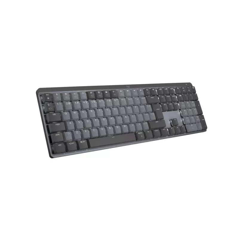 LOGITECH MX Mechanical Wireless Illuminated Performance klawiatura - Grafitowy US International QWERTY Tactile Quiet