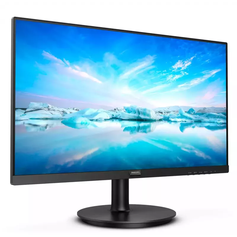 Philips V Line 222V8LA/00 monitor komputerowy 54,6 cm (21,5 cala) 1920 x 1080 pikseli Full HD LCD Czarny