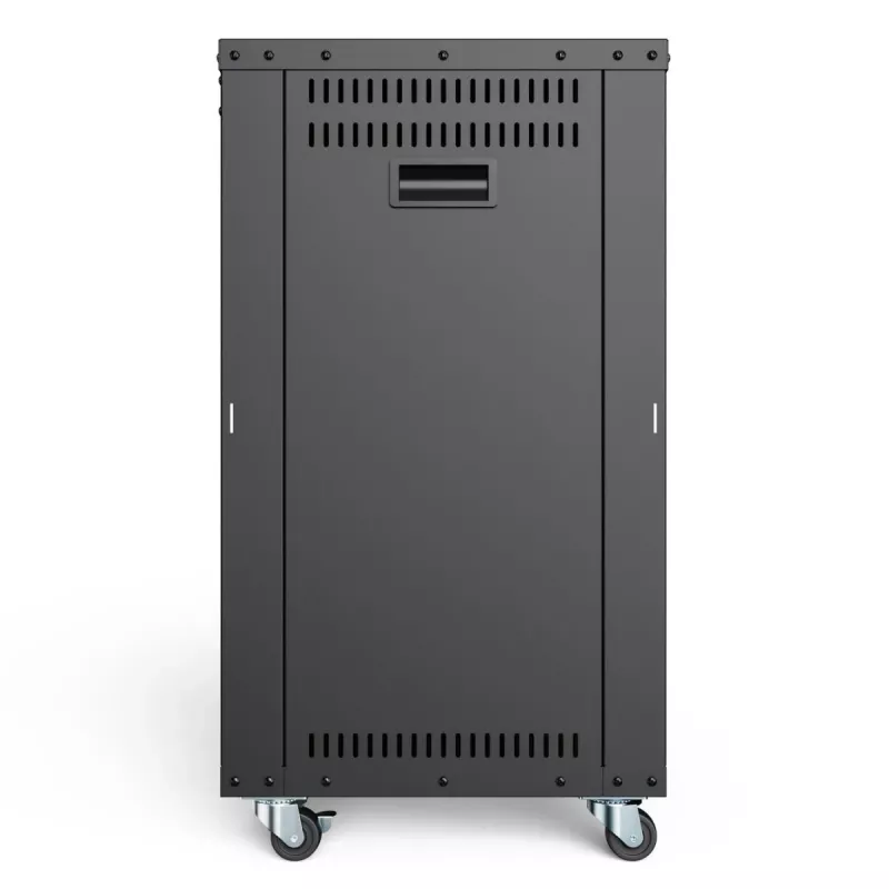 DIGITUS 16U szafa AVS 780x507x460 mm otwory montażowe gwintowane kółka czarna