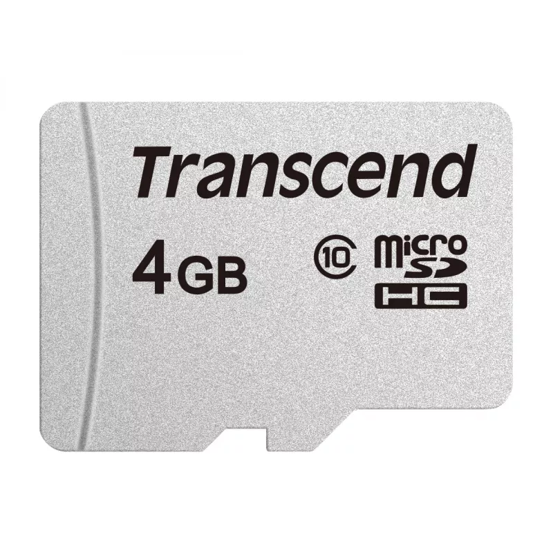 TRANSCEND Micro Sdhc Card 300s 4GB Uhs-i U1 Without Adapter