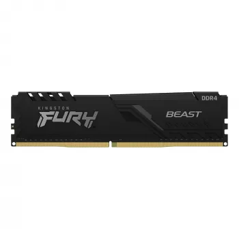 Kingston Technology FURY Beast 8GB 3200MT/s DDR4 CL16 DIMM Czarny