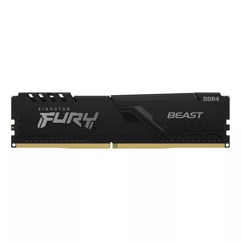 Kingston Technology FURY Beast 8GB 3200MT/s DDR4 CL16 DIMM Czarny