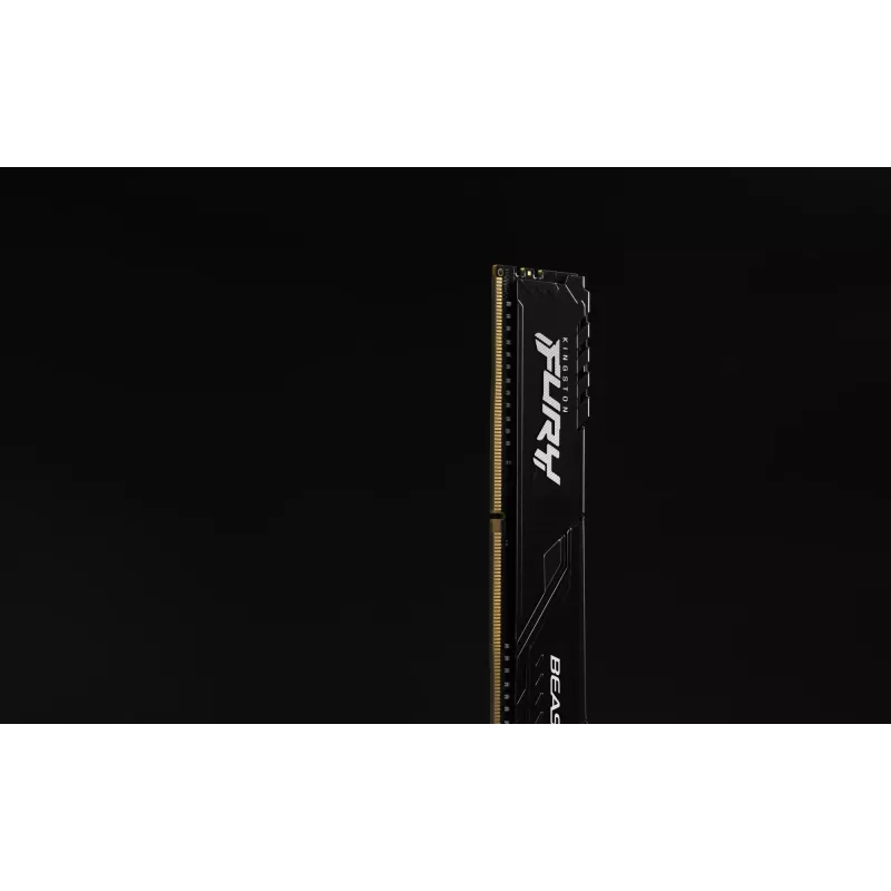 Kingston Technology FURY Beast 8GB 3200MT/s DDR4 CL16 DIMM Czarny