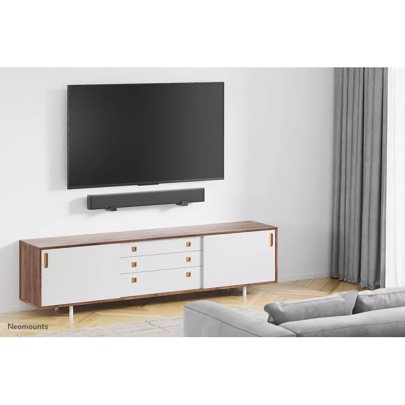 Neomounts AWL29-550BL1 Uchwyt ścienny do videobar/głośnika - maks. 15 kg - uniwersalny