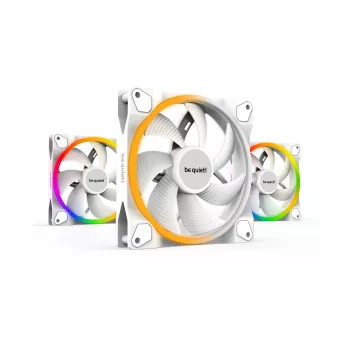 be quiet! Light Wings White | 140mm PWM Triple Pack Wentylator do obudowy komputera 14 cm 3 szt.