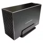 LC-POWER Lc-35u3-rid-2, zewnętrzna obudowa na 2 dyski twarde 3.5 cala z funkcją RAID, aluminium, czarna