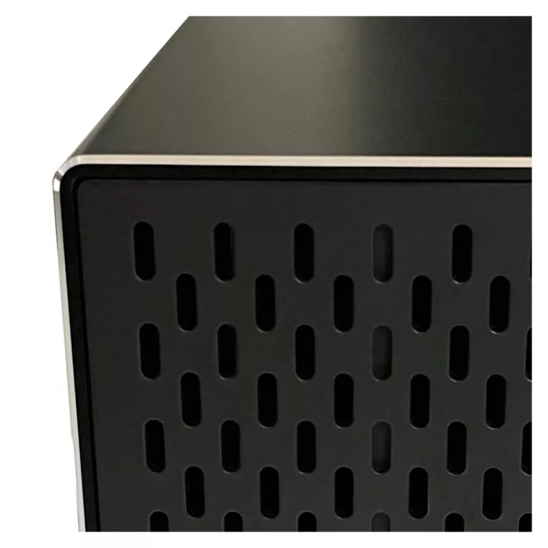 LC-POWER Lc-35u3-rid-2, zewnętrzna obudowa na 2 dyski twarde 3.5 cala z funkcją RAID, aluminium, czarna