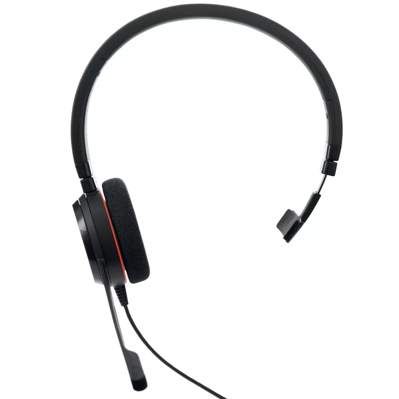 Jabra EVOLVE 20 UC Mono, Przewodowy, Biuro/Call center, 142 g, Zestaw słuchawkowy, Czarny