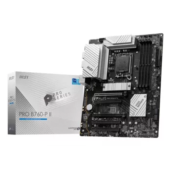 Płyta główna MSI PRO B760‑P II ATX – Intel B760, LGA 1700, DDR5, 4x DIMM, 256 GB, 2.5Gb LAN, HDMI 2.1, 2x M.2