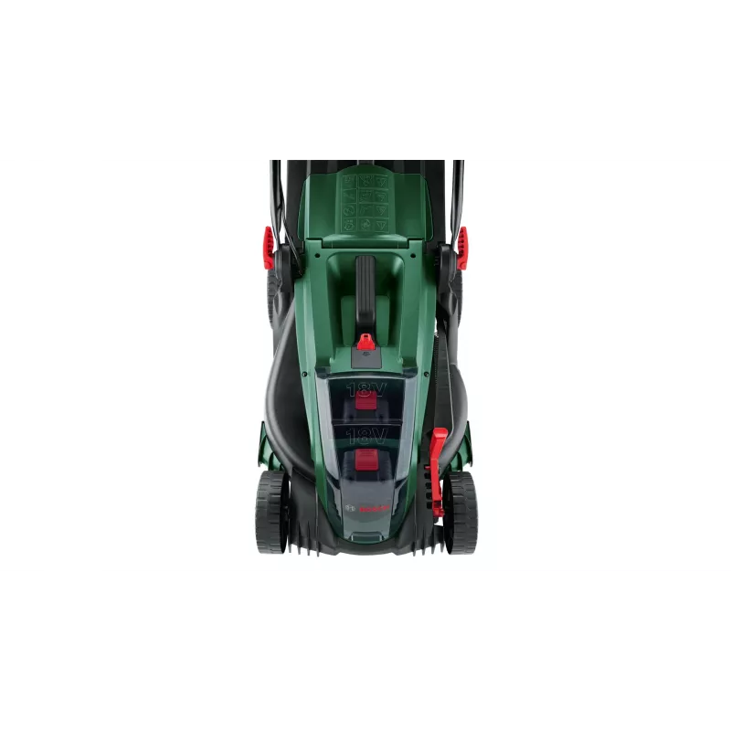 Bosch 37-550 Kosiarka prowadzona ręcznie Bateria Czarny, Zielony