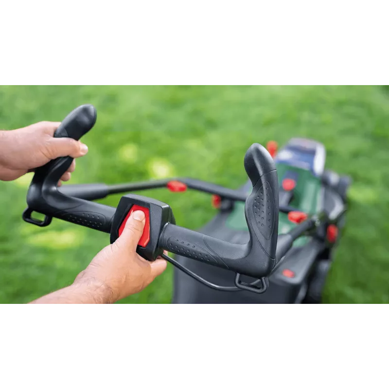 Bosch 37-550 Kosiarka prowadzona ręcznie Bateria Czarny, Zielony