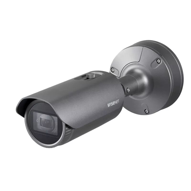 Hanwha Vision WiseNet X XNO-6080R zewnętrzna kamera IP typu bullet, 2 MP, 2,8-12 mm, dzień/noc, odporna na wandalizm, szara