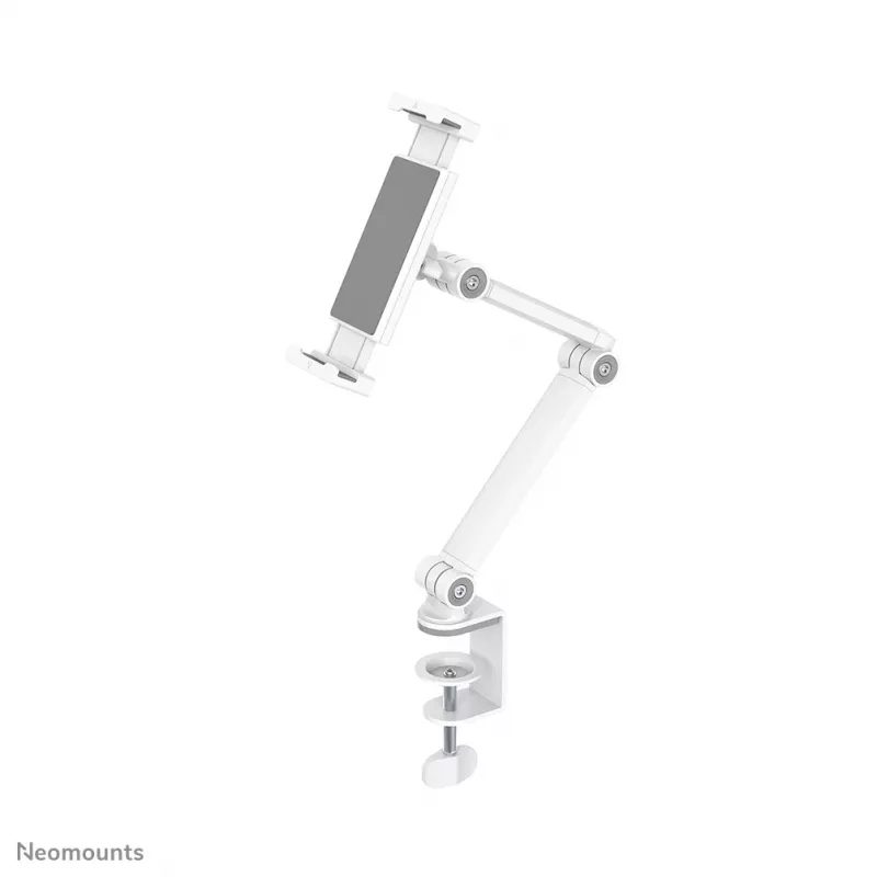 Neomounts DS15-545WH1 Uchwyt na tablet z zaciskiem biurkowym 4.7-12.9 cala - uniwersalny - pełny zakres ruchu