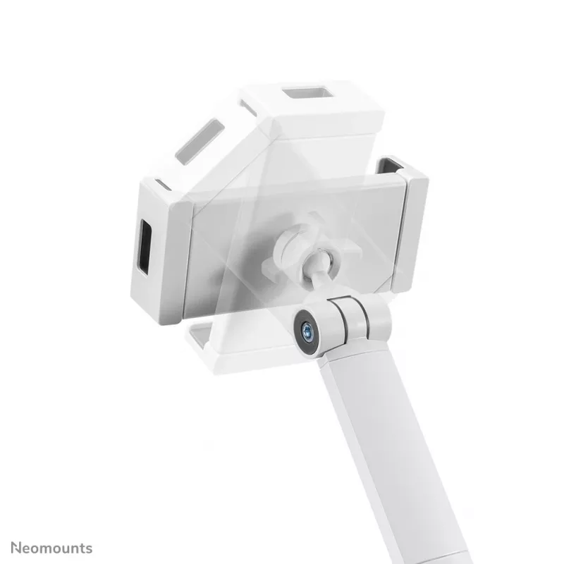 Neomounts DS15-545WH1 Uchwyt na tablet z zaciskiem biurkowym 4.7-12.9 cala - uniwersalny - pełny zakres ruchu