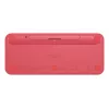 LOGITECH Klawiatura bezprzewodowa - Pop Icon Keys - Różowo-biała Qwerty Uk