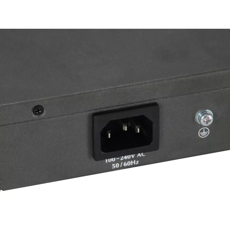 Przełącznik LevelOne 52-portowy L3 Lite Managed Gigabit PoE, 4 x 10GbE SFP+, 48 wyjść PoE, budżet mocy PoE 400W