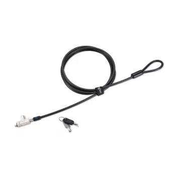 Kensington cienki N17 2.0 Keyed Laptop Lock for Wedge-Shaped Slots - Master Keyed