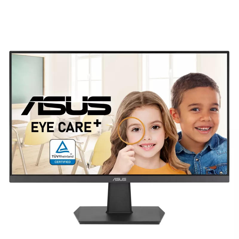 27-calowy monitor ASUS VA27EHF IPS LCD, Full HD 1920x1080, 1 ms, kąty widzenia 178°, VESA, czarny