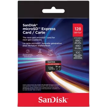 Karta MicroSD SanDisk 128 GB UHS-I Express SDSQXFN-128G-GN4NN