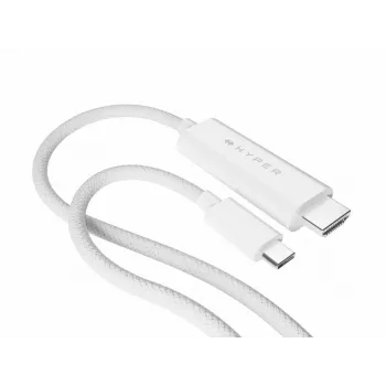 Przewód TARGUS Hyper 4K USB-C na HDMI - Biały