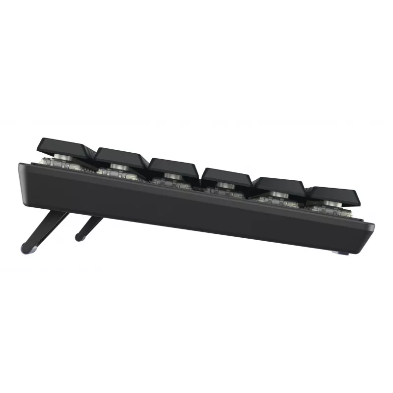 Klawiatura CHERRY KW 550 MX LP do domu/biura USB + Bluetooth QWERTZ Czarny