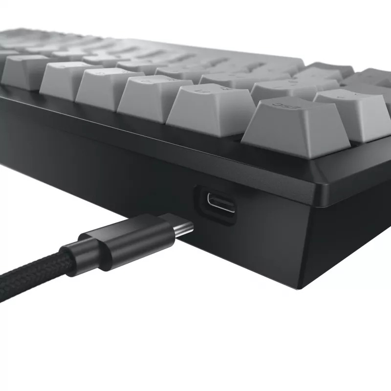 Klawiatura CHERRY KW 300 MX Home USB + Bluetooth QWERTZ niemiecka Czarny, Miedziany, Szary