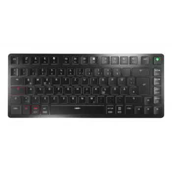 Klawiatura CHERRY KW X ULP 2.0 MINI Home/Office USB + RF Wireless + Bluetooth QWERTZ Czarny