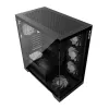 XPG INVADER X Mid-Tower Czarny, Midi Tower, PC, Czarny, ATX, micro ATX, Mini-ITX, SPCC, 17.5 cm
