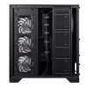XPG INVADER X BTF MID-TOWER-CASE Black, Midi Tower, PC, Czarny, ATX, micro ATX, Mini-ATX, SPCC, Szkło hartowane, 17.5 cm