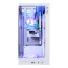 XPG INVADER X BTF MID-TOWER-CASE Biały, Midi Tower, PC, Biały, ATX, micro ATX, Mini-ATX, SPCC, Szkło hartowane, 17.5 cm