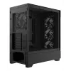 XPG STARKER AIR BTF Mid-Tower Black, Midi Tower, PC, Czarny, ATX, EATX, micro ATX, Mini-ITX, SPCC, Szkło hartowane, Gaming