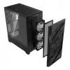 XPG STARKER AIR BTF Mid-Tower Black, Midi Tower, PC, Czarny, ATX, EATX, micro ATX, Mini-ITX, SPCC, Szkło hartowane, Gaming