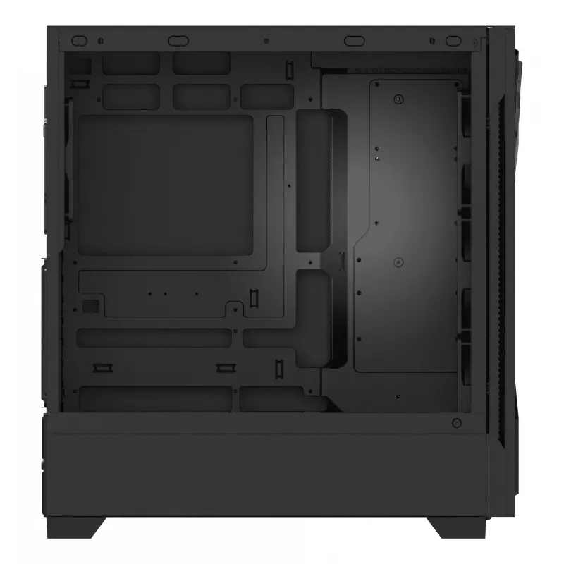 XPG STARKER AIR BTF Mid-Tower Black, Midi Tower, PC, Czarny, ATX, EATX, micro ATX, Mini-ITX, SPCC, Szkło hartowane, Gaming