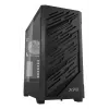 XPG STARKER AIR BTF Mid-Tower Black, Midi Tower, PC, Czarny, ATX, EATX, micro ATX, Mini-ITX, SPCC, Szkło hartowane, Gaming