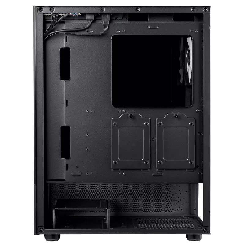XPG INVADER X MINI KOMPAKTOWA OBUDOWA MIDI TOWER Czarny, Midi Tower, PC, Czarny, ATX, micro ATX, Mini-ITX, SPCC, 16,6 cm